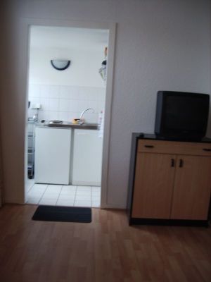 Blick auf die Küchennische
