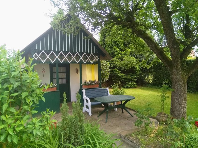 Wunstorf Arbeiterpension / Ferienwohnung Knapp: Im Garten